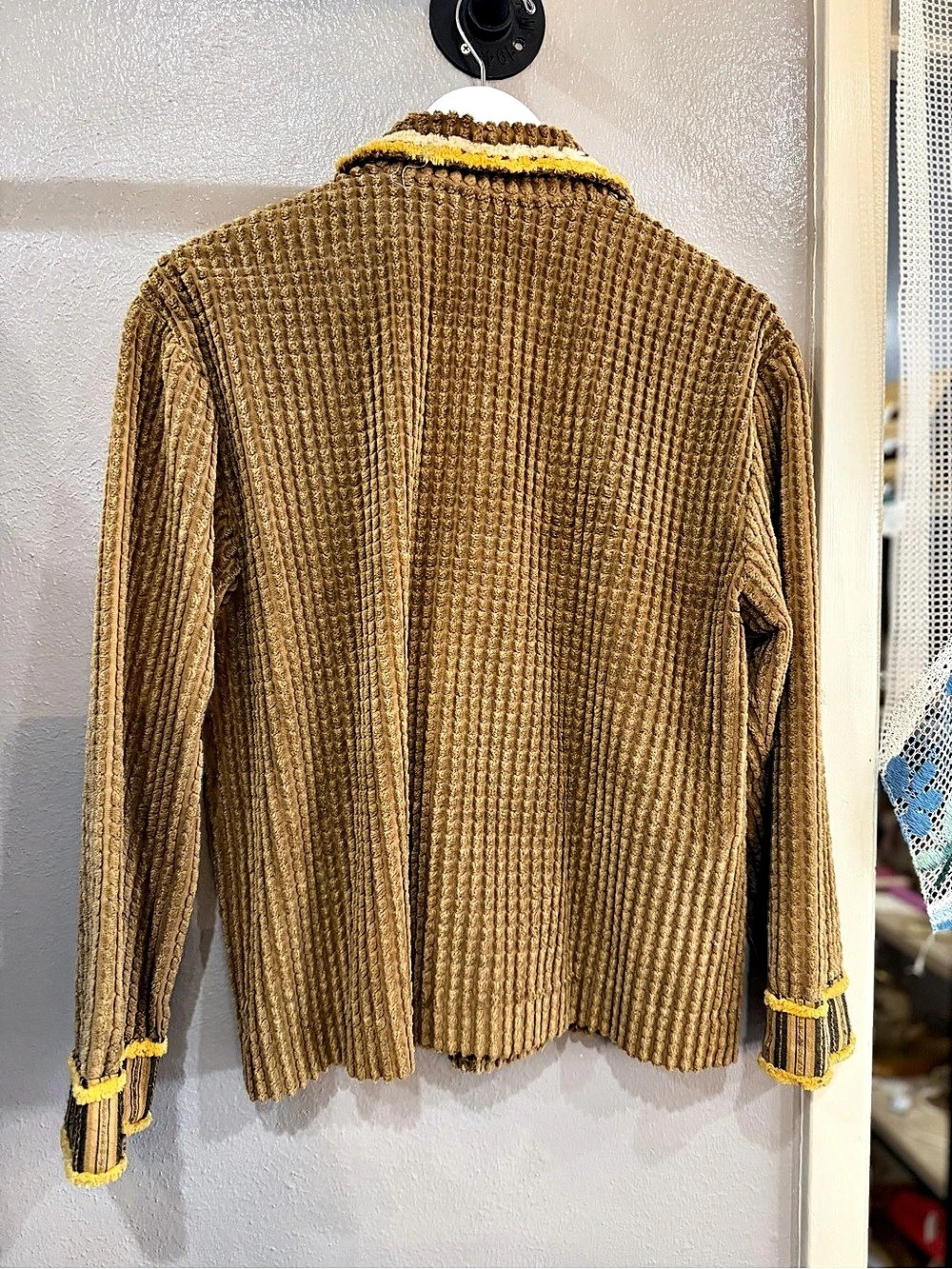 Tan Multipatterned Jacket - Picture 2 of 6